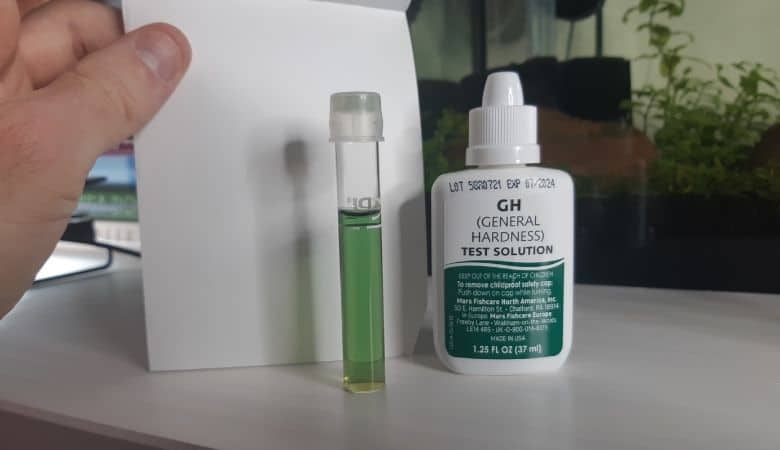 Liquid GH test turning green