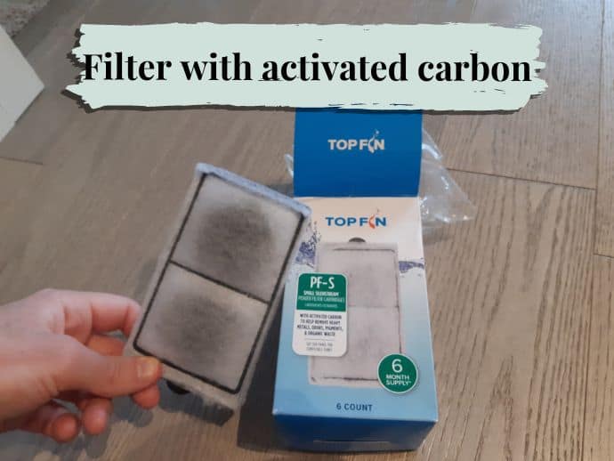 TopFin filters with activated carbon